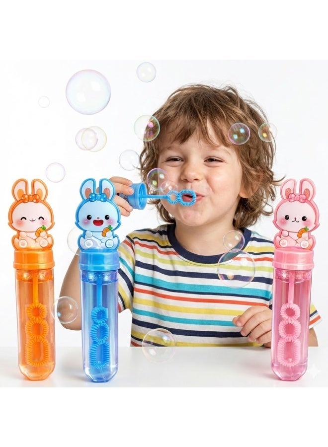3-Pack Touchable & Catchable Rabbit Bubble Wands – Magical Non-Popping Bubble Sticks for Kids – Perfect Interactive Party Favors, Goodie Bag Fillers & Birthday Gifts - Image 2